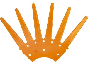 Segment ćwiartkowy, MAXI 700 mm pomarańczowy miękka KFH225V