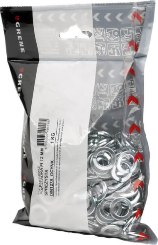 Podkładka sprężysta blokująca M12x21.1x2.5 mm, stal ocynk DIN127a Kramp 05620012 - Intertraktor