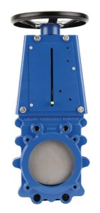 Zasuwa płytowa + pokrętłem ręcznym DN150 VGRH150