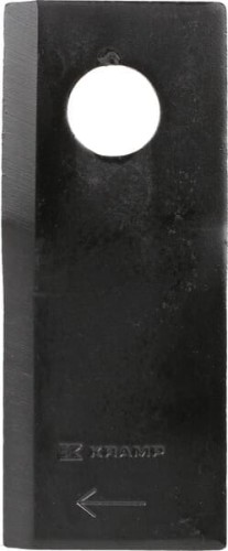 Nożyk kosiarki rotacyjnej prawy 115x48x4 mm otwór Ø 19 mm okrągły pasuje do Claas 25 szt. 0009520420KR - Intertraktor
