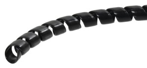 Osłona spiralna węża typ KBV czarna Safeplast, 9-13 mm KBV10Z