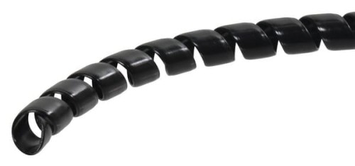 Osłona spiralna węża typ KBV czarna Safeplast, 9-13 mm KBV10Z - Intertraktor