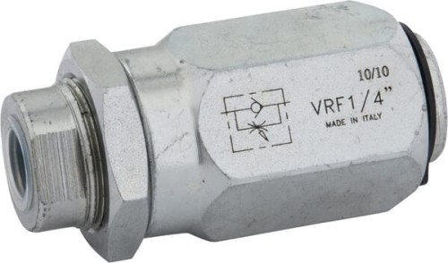 Zawór dławiąco - zwrotny baryłkowy VRF, G1/4" C056V0540 - Intertraktor