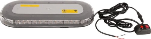 Belka świecąca LED, 126W 12/24V pomarańczowa przykręcana 42 LED Kramp LA20019 - Intertraktor