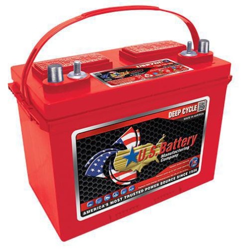 Akumulator trakcyjny 12V - 105Ah/C20, Deep Cycle Wet, U.S. Battery PB12115 - Intertraktor