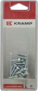 Śruba cały gwint M4x16 mm kl.8.8 ocynk 20 szt. KR933416P020