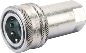 Szybkozłącze gniazdo 3/8" gwint wew. 3/8" NPT z zaworem grzybkowym ANV ANV38NPTF