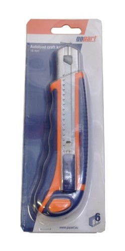 Nóż automatyczny wzmocniony gopart, 18 mm 44004GP - Intertraktor