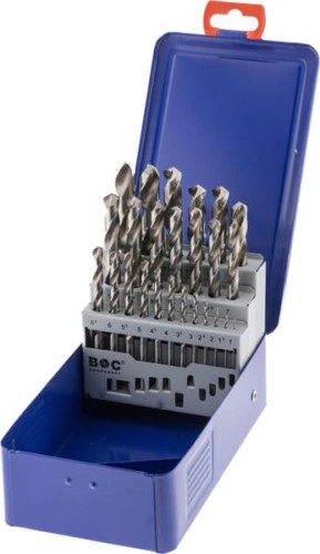 Zestaw wierteł do metalu szlifowanych 1-13 mm 25 ele. SE1456BOH - Intertraktor