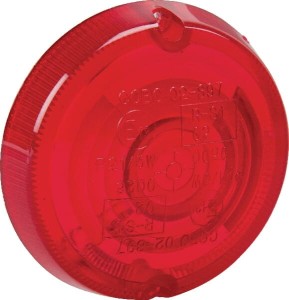 Klosz lampy, czerwony, okrągły tylny/lewy/prawy Cobo 0289710101