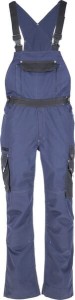 Ogrodniczki, roz. S EU: 48, niebieski/czarny Original Kramp KW103024079085