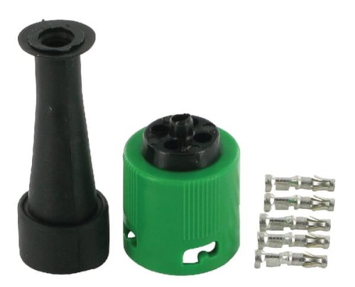 Zamknięcie bagnetowe, prawe zielone LA62296 - Intertraktor