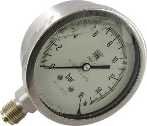 Manometr 0-16 bar przyłącze dolne 1/2" MA100016S