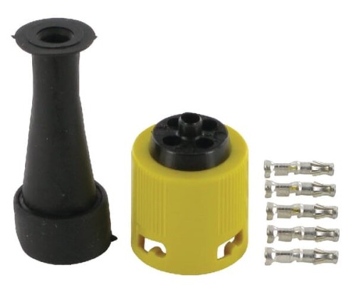 Zamknięcie bagnetowe, lewe żółte LA62295 - Intertraktor