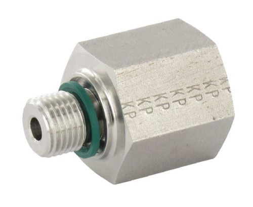 Złącze redukcyjne gwint zew./wew. 1/4"x1/8" BSP z uszczelką ze stali V4A REDR1418WDRVS - Intertraktor