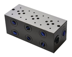 Płyta zaworu Cetop 03 - NG6, MR-33-GZC przyłącze dolne 3/8" MR33GZC