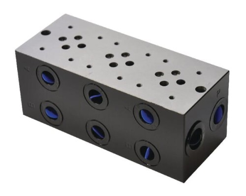 Płyta zaworu Cetop 03 - NG6, MR-33-GZC przyłącze dolne 3/8" MR33GZC - Intertraktor