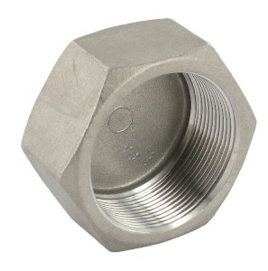 Zaślepka 6-kt. gwint wewnętrzny 1/2" ze stali nierdzewnej FG30012RVS