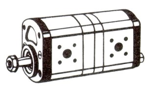 Pompa zębata AZPFF-10-014/011LCX2020MX-S0463 Bosch Rexroth 0510555306