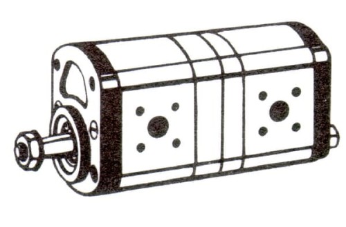 Pompa zębata AZPFF-10-014/011LCX2020MX-S0463 Bosch Rexroth 0510555306 - Intertraktor