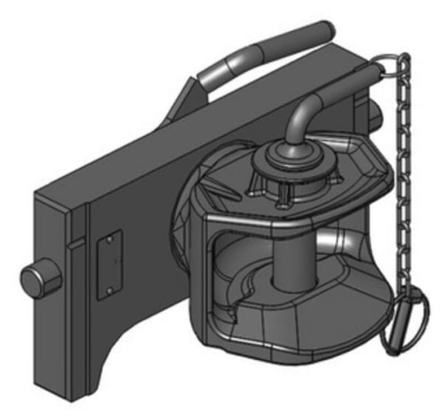 Zaczep typu W320 S38 Orlandi K1 (Ø 31.5 mm) 03320501A02 - Intertraktor