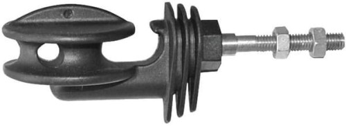 Izolator narożny, czarny 10 szt. AKO 441360 - Intertraktor