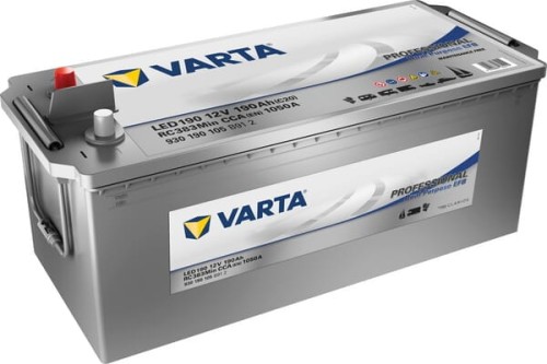 Akumulator 12V 190Ah 1050A Dual Purpose LED190 VARTA 930190105B912 - Intertraktor