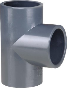 Trójnik T PCW-U 160x160x160 mm 7160122GP