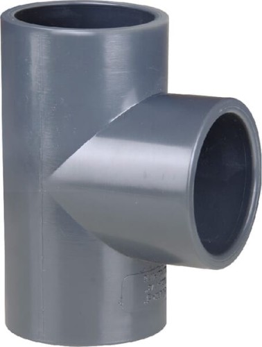 Trójnik T PCW-U 160x160x160 mm 7160122GP - Intertraktor