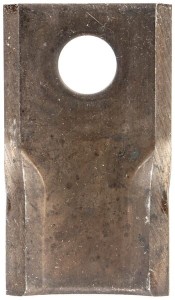 Nożyk kosiarki rotacyjnej lewy/prawy 95x55x4 mm otwór Ø 19 mm okrągły pasuje do Krone 25 szt. 001394000KR