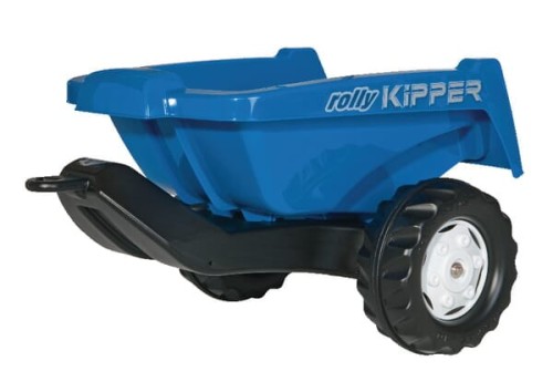 Przyczepa niebieska do ciągnika z napędem na pedały R12884 - Intertraktor