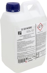 D10 ACIDE - Kwaśny środek myjąco-odkamieniający do urządzeń udojowych, 2.4 kg D10ACIDE024