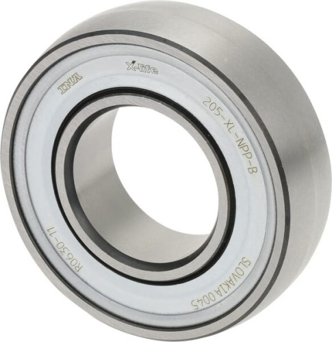 Łożysko kulkowe zwykłe 25x52x15 mm INA/FAG 205NPPB - Intertraktor