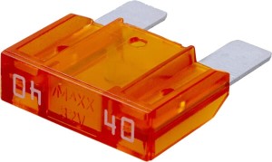 Bezpiecznik płaski Maxi, 32V 40A L=34.3 mm pomarańczowy op. 10 szt. iMaXX SI20192