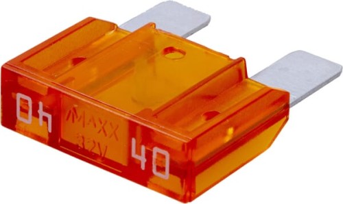 Bezpiecznik płaski Maxi, 32V 40A L=34.3 mm pomarańczowy op. 10 szt. iMaXX SI20192 - Intertraktor