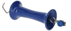 Uchwyt bramowy premium, niebieski, linka/drut 4499185
