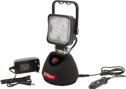 Akumulatorowa lampa warsztatowa robocza LED 12V/230V Kramp LA80001 - Intertraktor