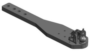 Płyta nośna zaczepu K80®-A Case Magnum CVX 235-370 / NH T8.275-T8.435 009605998A02