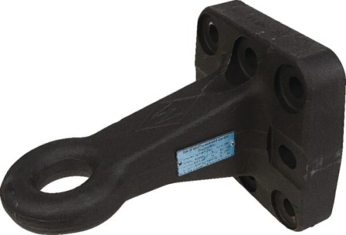 Ucho zaczepu, z kołnierzem przykręcane 8004778 - Intertraktor