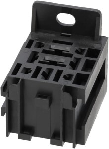 Gniazdo miniprzekaźnika z uchwytem, 5x6.3 mm + 4x2.8 mm, z gniazdem przedłużającym RL990451