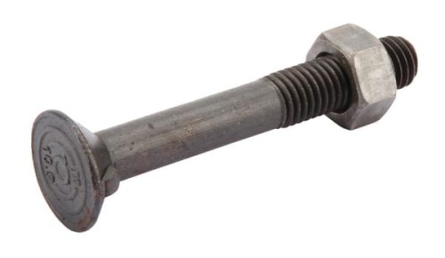 Śruba płużna 2-noskowa DIN11014, M12 x 85 mm kl. 10.9 z nakrętką 12851092N - Intertraktor