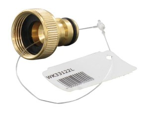 Przyłącze kranowe gwint wew. mosiądz Geka, 3/4" WK33122L