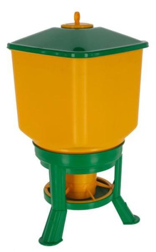 Karmidło automatyczne z nóżkami, 50 litrów 70277KER - Intertraktor