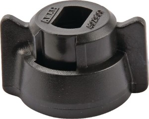 Pokrywka dyszy, bagnet, SW8, czarny, z uszczelką, 25 szt., Arag 40290001P025