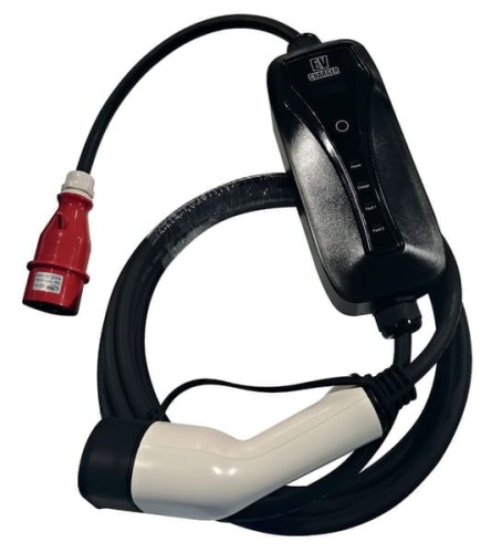 Kabel ładowania EV, typ 2, wtyk CEE, 11 kW, 16A, 5 m EVC221335 - Intertraktor