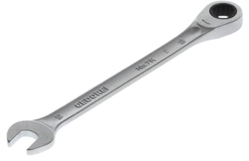 Klucz płasko-oczkowy z grzechotką, 10 mm, Gedore SL7R10 - Intertraktor