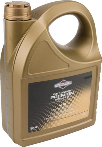 Olej silnikowy, 5 l syntetyk, SAE 5W-30 Long life Premium Briggs & Stratton 100009S - Intertraktor