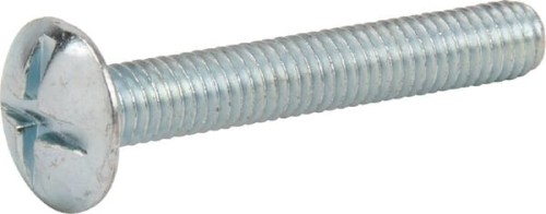 Wkręt z łbem grzybkowym poszerzanym DIN88107, M8x40 mm ocynk kl. 4.6 Kramp 88107840 - Intertraktor