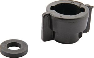 Pokrywka dyszy, bagnet, SW8/10, czarny, z uszczelką, Lechler Y8253C00040000