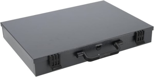 Skrzynka asortymentowa 340x472x66 mm metalowa, pusta bez wymaganych 2 wkładek 297188237 - Intertraktor